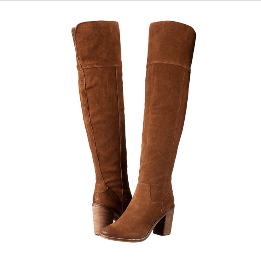 Steve Madden Brown Over the Knee Boots